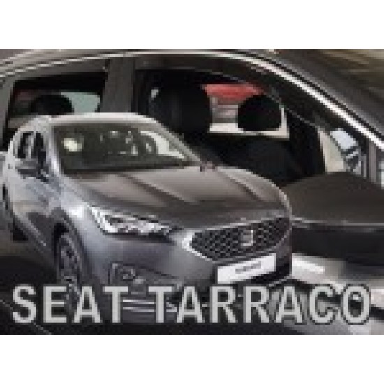 SEAT TARRACO 5D 2019+ ΖΕΥΓΑΡΙ ΑΝΕΜΟΘΡΑΥΣΤΕΣ ΑΠΟ ΕΥΚΑΜΠΤΟ ΦΙΜΕ ΠΛΑΣΤΙΚΟ HEKO - 2 ΤΕΜ. Ανεμοθραύστες