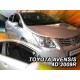 TOYOTA AVENSIS (T27) 4D/5D 2009+ ΖΕΥΓΑΡΙ ΑΝΕΜΟΘΡΑΥΣΤΕΣ ΑΠΟ ΕΥΚΑΜΠΤΟ ΦΙΜΕ ΠΛΑΣΤΙΚΟ HEKO - 2 ΤΕΜ. Ανεμοθραύστες