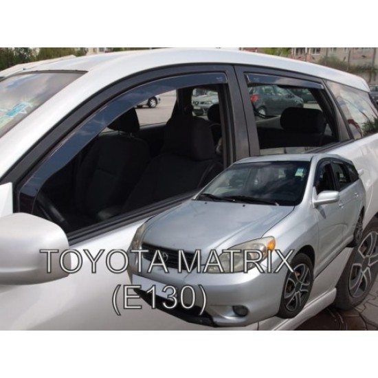 TOYOTA MATRIX (E130) (I) 5D 2003-2008 ΣΕΤ ΑΝΕΜΟΘΡΑΥΣΤΕΣ ΑΥΤΟΚΙΝΗΤΟΥ ΑΠΟ ΕΥΚΑΜΠΤΟ ΦΙΜΕ ΠΛΑΣΤΙΚΟ HEKO - 4 ΤΕΜ. Ανεμοθραύστες