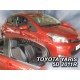 TOYOTA YARIS (III) (XP130) 5D 2011-2020 ΖΕΥΓΑΡΙ ΑΝΕΜΟΘΡΑΥΣΤΕΣ ΑΠΟ ΕΥΚΑΜΠΤΟ ΦΙΜΕ ΠΛΑΣΤΙΚΟ HEKO - 2 ΤΕΜ. Ανεμοθραύστες