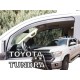 TOYOTA TUNDRA CREWMAX 4D 2014+ ΖΕΥΓΑΡΙ ΑΝΕΜΟΘΡΑΥΣΤΕΣ ΑΠΟ ΕΥΚΑΜΠΤΟ ΦΙΜΕ ΠΛΑΣΤΙΚΟ HEKO - 2 ΤΕΜ. Ανεμοθραύστες