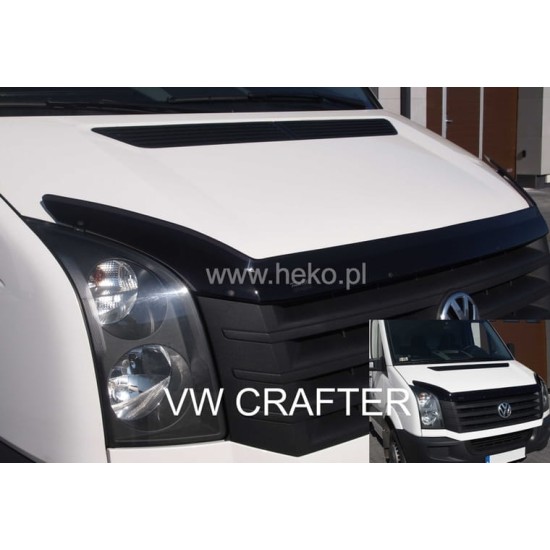 VOLKSWAGEN CRAFTER 2006-2017 ΑΝΕΜΟΘΡΑΥΣΤΗΣ ΚΑΠΩ ΑΥΤΟΚΙΝΗΤΟΥ ΑΠΟ ΕΥΚΑΜΠΤΟ ΦΙΜΕ ΠΛΑΣΤΙΚΟ HEKO - 1 ΤΕΜ. VW