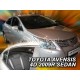 TOYOTA AVENSIS (T27) 4D (SEDAN) 2009+ ΣΕΤ ΑΝΕΜΟΘΡΑΥΣΤΕΣ ΑΥΤΟΚΙΝΗΤΟΥ ΑΠΟ ΕΥΚΑΜΠΤΟ ΦΙΜΕ ΠΛΑΣΤΙΚΟ HEKO - 4 ΤΕΜ. Ανεμοθραύστες