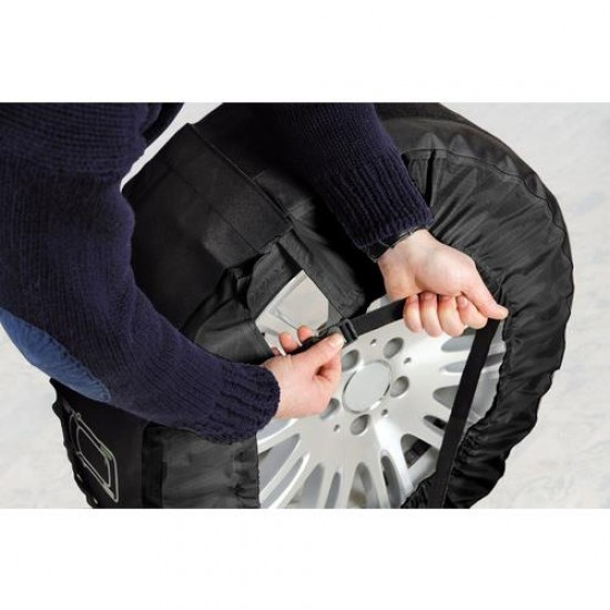 ΤΣΑΝΤΕΣ ΜΕΤΑΦΟΡΑΣ 4 ΕΛΑΣΤΙΚΩΝ TYRE WRAP DELUXE (L) 73 Χ 35 cm - 13''-19'' Προστασία Τροχών