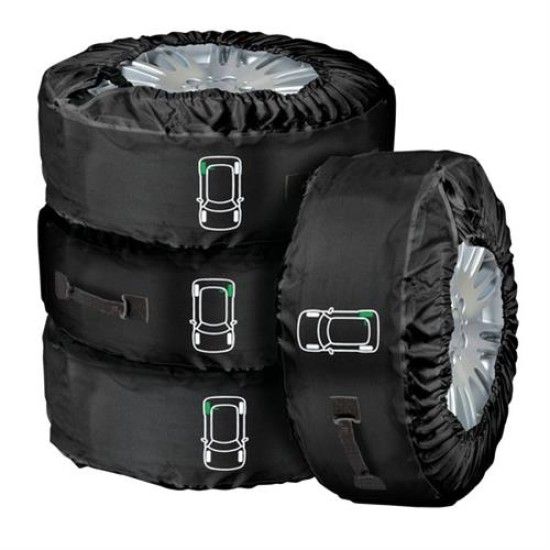 ΤΣΑΝΤΕΣ ΜΕΤΑΦΟΡΑΣ 4 ΕΛΑΣΤΙΚΩΝ TYRE WRAP DELUXE (L) 73 Χ 35 cm - 13''-19'' Προστασία Τροχών