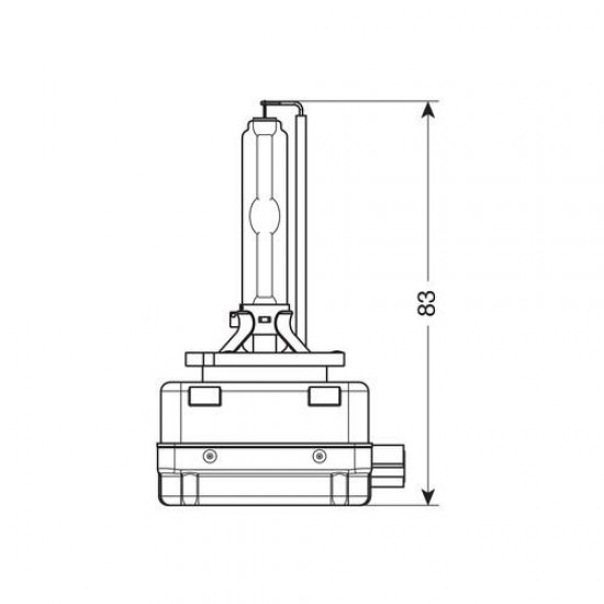 D8S 25W 12/24V 4.300K 1ΤΕΜ. ΣΕ ΚΟΥΤΙ Ανταλλακτικά Xenon