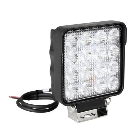 ΠΡΟΒΟΛΕΑΣ URAN WL-6 10/30V 16LED 3120LM 6.000K ΚΑΡΦΙ  ΑΔΙΑΒΡΟΧΟΣ 110x110mm 1ΤΕΜ. Εξωτερικά Φώτα LED