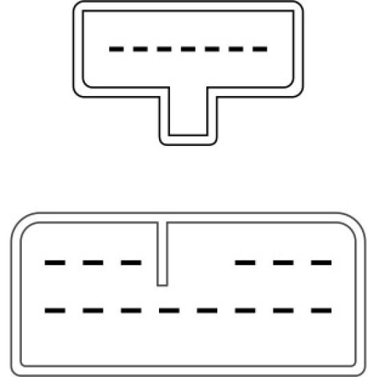 TOYOTA LAND CRUISER / LEXUS 21PIN (orig.84820-60130 - 84820-60100) Μαρκέ Διακόπτες