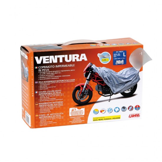 ΚΟΥΚΟΥΛΑ ΜΗΧΑΝΗΣ VENTURA (L) 229 Χ 99 Χ 125 Cm Κουκούλες Μηχανής