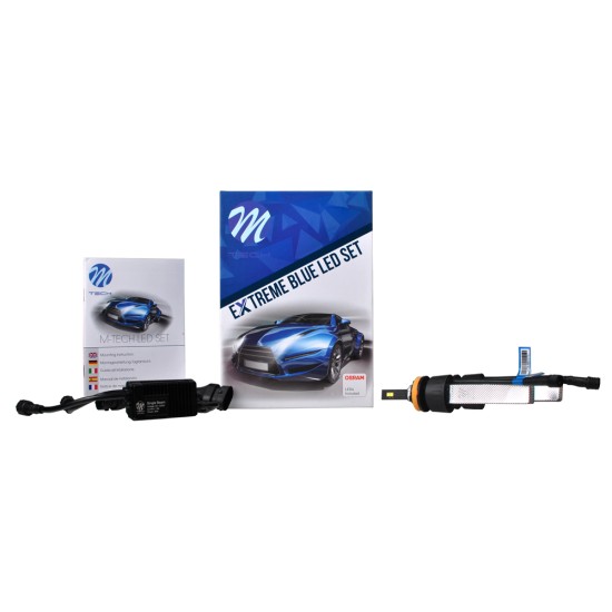 H11 9/36V 6.500K 5000lm OSRAM EXTREME BLUE LED KIT SET (ΜΕ ΨΥΚΤΡΑ ΛΕΠΙΔΕΣ-ΦΤΕΡΟΥ) 2ΤΕΜ. M-TECH Λάμπες