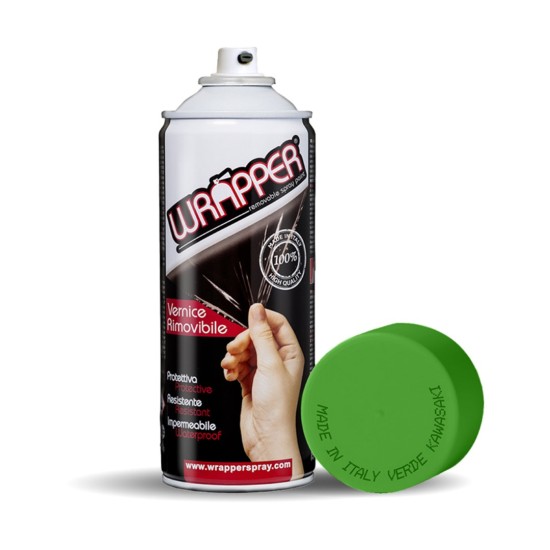 ΠΡΟΣΤΑΤΕΥΤΙΚΟ ΦΙΛΜ ΣΕ ΣΠΡΕΙ WRAPPER SPECIAL COLOUR KAWASAKI GREEN 400 ml (ΑΝΟΙΚΤΟ ΠΡΑΣΙΝΟ) Χρωματιστά Spray