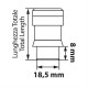 ΜΠΟΥΛΟΝΙΑ ΑΣΦΑΛΕΙΑΣ 12X1,50 42,2MM (19) ΙΣΙΑ ΜΕ ΡΟΔΕΛΑ K010 - 5 ΤΕΜ. Αντικλεπτικά Μπουλόνια