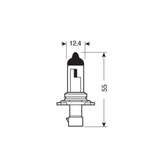 HB4A 12V 51W P22d OSRAM ORIGINAL LINE - 1 ΤΕΜ. Λάμπες