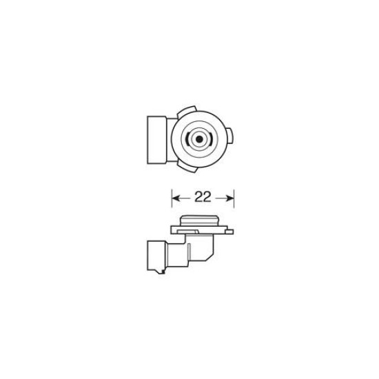 HB4A 12V 51W P22d OSRAM ORIGINAL LINE - 1 ΤΕΜ. Λάμπες