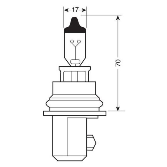 HB1 12V 65/45W P29t OSRAM SPECIAL LINE SUPER Λάμπες