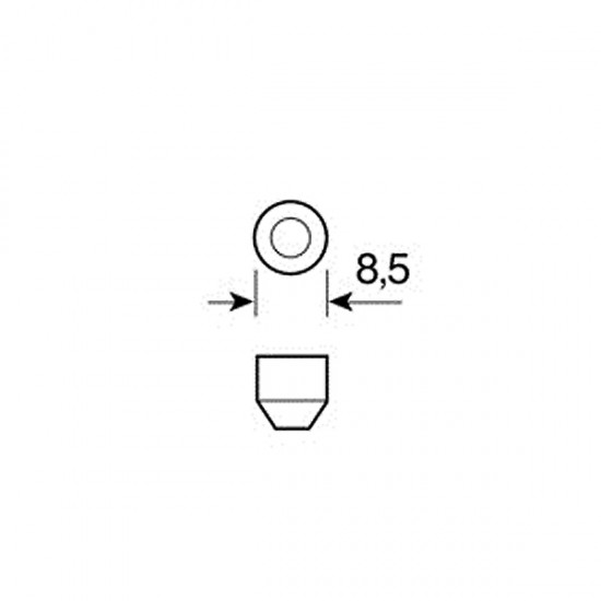 ΛΑΜΠΑ ΣΩΛΗΝΩΤΗ C5W/12V SV8,5x8 11X35mm Πλαφονιέρας