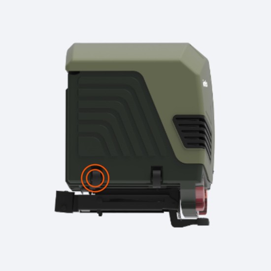 ΜΠΑΓΚΑΖΙΕΡΑ ΚΟΤΣΑΔΟΡΟΥ 400 LT TOWBOX V3 CAMPER GREEN (ΠΡΑΣΙΝΟ) ΜΕ LED ΦΑΝΑΡΙΑ Μπαγκαζιέρες Κοτσαδόρου