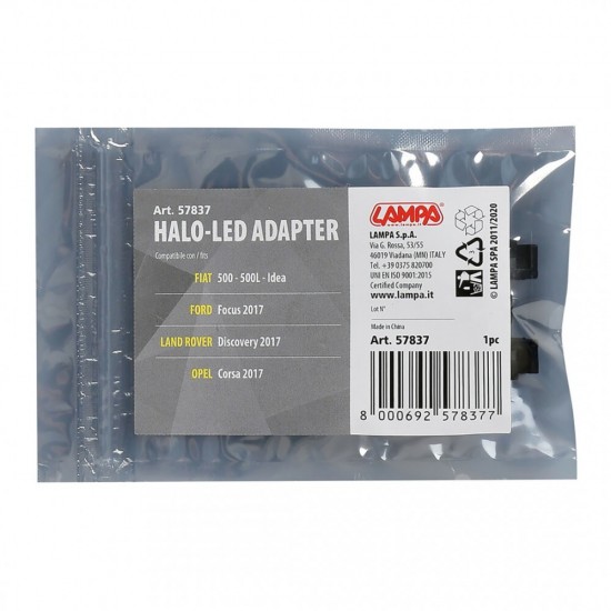 ΑΝΤΑΠΤΟΡΑΣ ΓΙΑ LED ΛΑΜΠΕΣ H7 FIAT/ FORD / LAND ROVER / OPEL  1ΤΕΜ. Αντάπτορες για λάμπες LED