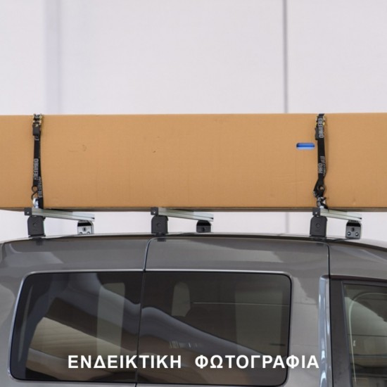 MITSUBISHI EXPRESS (X83) L1/L2 2014> KIT ΕΠΑΓΓΕΛΜΑΤΙΚΕΣ ΜΠΑΡΕΣ ΟΡΟΦΗΣ ΑΥΤΟΚΙΝΗΤΟΥ ΑΛΟΥΜΙΝΙΟΥ MENABO (8450/MB X 4 - FIX606FP X 4) Mitsubishi