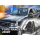 MAZDA B2500 / B2600 / FORD RANGER 2D/4D / RANGER 1ΜΙΣΗ ΚΑΜΠΙΝΑ EXTRA CAB 1997-2007 ΖΕΥΓΑΡΙ ΑΝΕΜΟΘΡΑΥΣΤΕΣ ΑΠΟ ΕΥΚΑΜΠΤΟ ΦΙΜΕ ΠΛΑΣΤΙΚΟ HEKO - 2 ΤΕΜ. ΑΝΕΜΟΘΡΑΥΣΤΕΣ