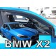 BMW X2 (F39) 5D 2018> ΖΕΥΓΑΡΙ ΑΝΕΜΟΘΡΑΥΣΤΕΣ ΑΠΟ ΕΥΚΑΜΠΤΟ ΦΙΜΕ ΠΛΑΣΤΙΚΟ HEKO - 2 ΤΕΜ. ΑΝΕΜΟΘΡΑΥΣΤΕΣ